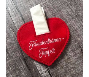 Stickdatei - Freudentränen-Tupfer Hülle ITH